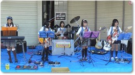 TANNS-2ndライブ＠加茂市穀町商店街in20141018-リリック(1stステージ) 