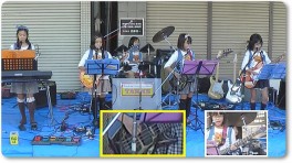 TANNS-2ndライブ＠加茂市穀町商店街in20141018-五月雨20ラブ